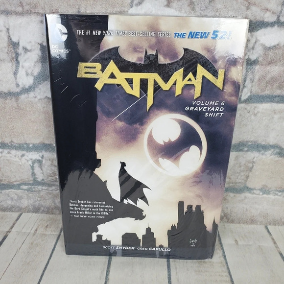 Batman Volume 6 Graveyard Shift DC Comics Hardcover The New 52 - Picture 1 of 3